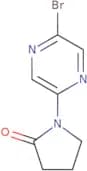 1-(5-Bromopyrazin-2-yl)pyrrolidin-2-one