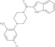 2-[4-(5-chloro-2-methylphenyl)piperazine-1-carbonyl]-1H-indole