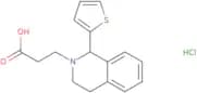 3-[1-(2-Thienyl)-3,4-dihydroisoquinolin-2(1H)-yl]propanoic acid hydrochloride