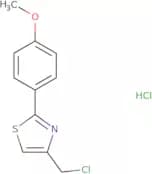 4-(Chloromethyl)-2-(4-methoxyphenyl)-1,3-thiazole hydrochloride