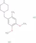 1-[(4,5-Dimethoxy-2-methylphenyl)methyl]piperazine dihydrochloride