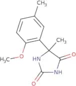 5-(2-Methoxy-5-methylphenyl)-5-methylimidazolidine-2,4-dione