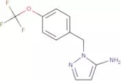 1-{[4-(Trifluoromethoxy)phenyl]methyl}-1H-pyrazol-5-amine