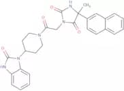 5-Methyl-5-(naphthalen-2-yl)-3-(2-oxo-2-(4-(2-oxo-2,3-dihydro-1H-benzo[D]imidazol-1-yl)piperidin-1…