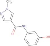 N-(3-Hydroxyphenyl)-1-methyl-1H-pyrazole-4-carboxamide