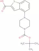4-(4-(tert-Butoxycarbonyl)piperazin-1-yl)benzo[b]thiophene-2-carboxylic acid