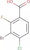 3-Bromo-4-chloro-2-fluorobenzoic acid