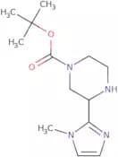 tert-Butyl 3-(1-methyl-1H-imidazol-2-yl)piperazine-1-carboxylate