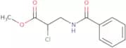 Methyl 2-chloro-3-(phenylformamido)propanoate