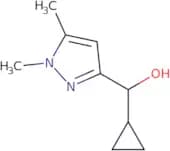 Cyclopropyl(1,5-dimethyl-1H-pyrazol-3-yl)methanol