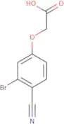 2-(3-Bromo-4-cyanophenoxy)acetic acid