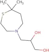 3-(7,7-Dimethyl-1,4-thiazepan-4-yl)propane-1,2-diol