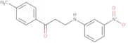1-(4-Methylphenyl)-3-(3-nitroanilino)-1-propanone