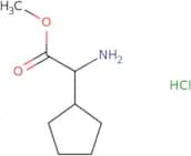Methyl 2-amino-2-cyclopentylacetate hydrochloride