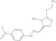 2-(Ethylsulfanyl)-1-methyl-1H-imidazole-5-carbaldehyde N-(4-nitrophenyl)hydrazone