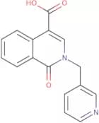 1,2-Dihydro-1-oxo-2-[(pyridin-3-yl)methyl]isoquinoline-4-carboxylic acid