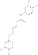 3-{[(3,4-Dichlorobenzyl)oxy]imino}-N-(3,4-dichlorophenyl)propanamide