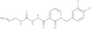 N-Allyl-2-{[1-(3,4-dichlorobenzyl)-2-oxo-1,2-dihydro-3-pyridinyl]carbonyl}-1-hydrazinecarbothioami…