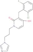 3-(2-Chloro-6-fluorobenzyl)-4-hydroxy-1-[3-(1H-imidazol-1-yl)propyl]-2(1H)-pyridinone