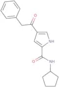 N-Cyclopentyl-4-(2-phenylacetyl)-1H-pyrrole-2-carboxamide