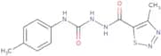 N-(4-Methylphenyl)-2-[(4-methyl-1,2,3-thiadiazol-5-yl)carbonyl]-1-hydrazinecarboxamide