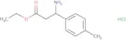 Ethyl 3-amino-3-(4-methylphenyl)propanoate hydrochloride