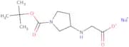 Sodium 2-{[(3R)-1-[(tert-butoxy)carbonyl]pyrrolidin-3-yl]amino}acetate