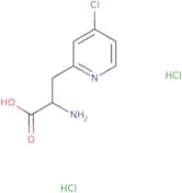 (2S)-2-Amino-3-(4-chloropyridin-2-yl)propanoic acid dihydrochloride