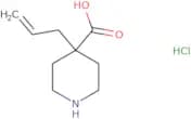 4-(Prop-2-en-1-yl)piperidine-4-carboxylic acid hydrochloride