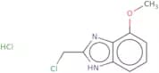 2-(Chloromethyl)-4-methoxy-1H-1,3-benzodiazole hydrochloride