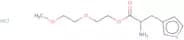 2-(2-Methoxyethoxy)ethyl 2-amino-3-(thiophen-3-yl)propanoate hydrochloride
