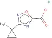 Potassium 3-(1-methylcyclopropyl)-1,2,4-oxadiazole-5-carboxylate