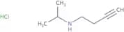 (But-3-yn-1-yl)(propan-2-yl)amine hydrochloride