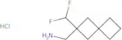 [2-(Difluoromethyl)spiro[3.3]heptan-2-yl]methanamine hydrochloride