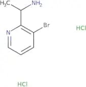 1-(3-Bromopyridin-2-yl)ethan-1-amine dihydrochloride