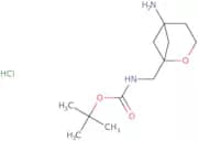 tert-Butyl N-({5-amino-2-oxabicyclo[3.1.1]heptan-1-yl}methyl)carbamate hydrochloride
