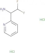 2,2-Difluoro-1-(pyridin-2-yl)ethan-1-amine dihydrochloride