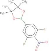 2-(3,5-Difluoro-4-nitrophenyl)-4,4,5,5-tetramethyl-1,3,2-dioxaborolane
