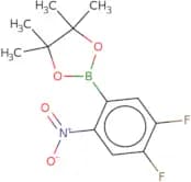 2-(4,5-Difluoro-2-nitrophenyl)-4,4,5,5-tetramethyl-1,3,2-dioxaborolane