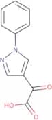 2-Oxo-2-(1-phenyl-1H-pyrazol-4-yl)acetic acid