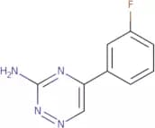 5-(3-Fluorophenyl)-1,2,4-triazin-3-amine