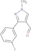 3-(3-Fluorophenyl)-1-methyl-1H-pyrazole-4-carbaldehyde