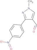 1-Methyl-3-(4-nitrophenyl)-1H-pyrazole-4-carbaldehyde