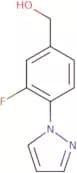 [3-Fluoro-4-(1H-pyrazol-1-yl)phenyl]methanol