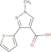 1-Methyl-3-(thiophen-2-yl)-1H-pyrazole-4-carboxylic acid