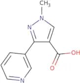 1-Methyl-3-(pyridin-3-yl)-1H-pyrazole-4-carboxylic acid
