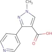 1-Methyl-3-(pyridin-4-yl)-1H-pyrazole-4-carboxylic acid