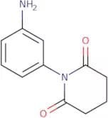 1-(3-Aminophenyl)piperidine-2,6-dione