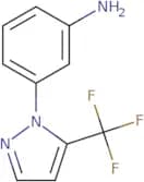 3-[5-(Trifluoromethyl)-1H-pyrazol-1-yl]aniline