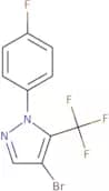 4-Bromo-1-(4-fluorophenyl)-5-(trifluoromethyl)-1H-pyrazole